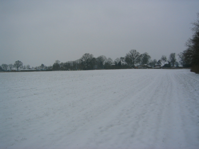 Kiebitzberg mit weißer Decke