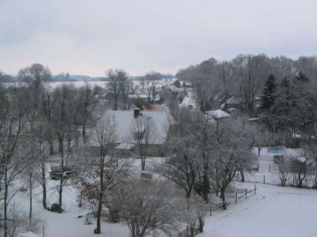 Winter - Rundblick aus dem Schloss
