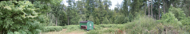 Der Park von hinten - Panorama