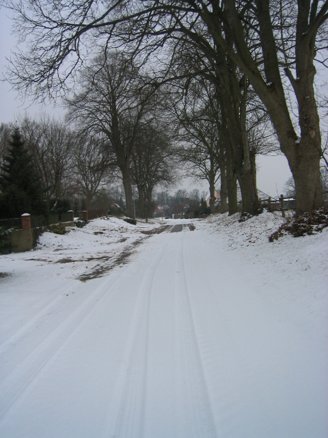 Vellahner Weg im Winter