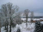 Winter - Rundblick aus dem Schloss