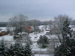 Winter - Rundblick aus dem Schloss