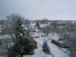 Winter - Rundblick aus dem Schloss