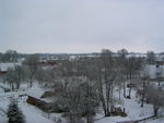 Winter - Rundblick aus dem Schloss