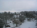 Winter - Rundblick aus dem Schloss