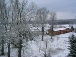 Winter - Rundblick aus dem Schloss