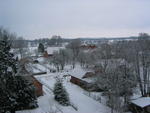 Winter - Rundblick aus dem Schloss